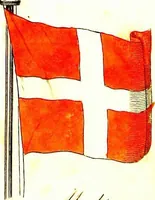 An illustration from A display of the naval flags of all nations (1820)