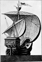 An illustration from Ships & ways of other days (1913)