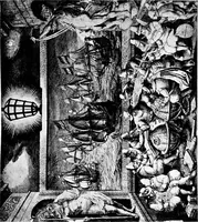An illustration from Ships & ways of other days (1913)