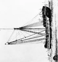 An illustration from Ships & ways of other days (1913)