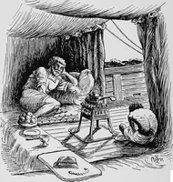 An illustration from Ships & ways of other days (1913)