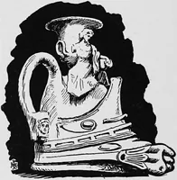 An illustration from Ships & ways of other days (1913)