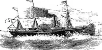 An illustration from Life of John Fitch : the inventor of the steam-boat (1857)