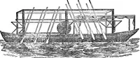 An illustration from Life of John Fitch : the inventor of the steam-boat (1857)