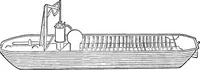 An illustration from Life of John Fitch : the inventor of the steam-boat (1857)