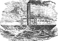 An illustration from Life of John Fitch : the inventor of the steam-boat (1857)