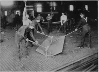 An illustration from Lake ship yard methods of steel ship construction (1907)