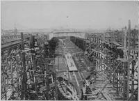 An illustration from Lake ship yard methods of steel ship construction (1907)