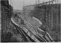 An illustration from Lake ship yard methods of steel ship construction (1907)
