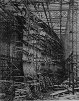 An illustration from Lake ship yard methods of steel ship construction (1907)