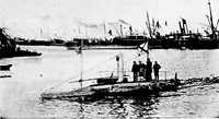 An illustration from The submarine in war and peace; its developments and its possibilities (1918)
