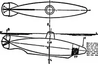 An illustration from The submarine in war and peace; its developments and its possibilities (1918)