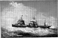 An illustration from The History of North Atlantic steam navigation with some account of early ships and shipowners (1896)