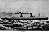 An illustration from The History of North Atlantic steam navigation with some account of early ships and shipowners (1896)