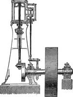 An illustration from A history of the growth of the steam-engine (1878)