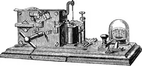 An illustration from Electricity in modern life (1890)