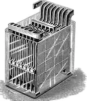 An illustration from Electricity in modern life (1890)
