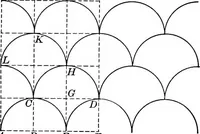 An illustration from A source book of problems for geometry, based upon industrial design and architectural ornament (1912)