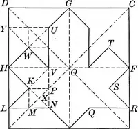 An illustration from A source book of problems for geometry, based upon industrial design and architectural ornament (1912)
