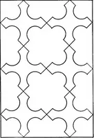 An illustration from A source book of problems for geometry, based upon industrial design and architectural ornament (1912)