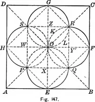 An illustration from A source book of problems for geometry, based upon industrial design and architectural ornament (1912)
