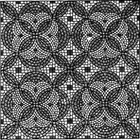 An illustration from A source book of problems for geometry, based upon industrial design and architectural ornament (1912)