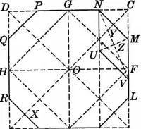 An illustration from A source book of problems for geometry, based upon industrial design and architectural ornament (1912)