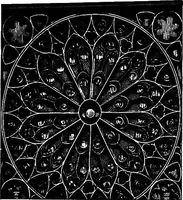 An illustration from A source book of problems for geometry, based upon industrial design and architectural ornament (1912)