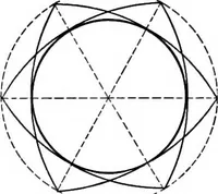 An illustration from A source book of problems for geometry, based upon industrial design and architectural ornament (1912)