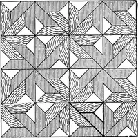 An illustration from A source book of problems for geometry, based upon industrial design and architectural ornament (1912)