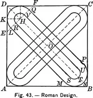 Picture 23 of 288 from A source book of problems for geometry, based upon industrial design and architectural ornament (1912), leaf 53