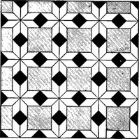 An illustration from A source book of problems for geometry, based upon industrial design and architectural ornament (1912)