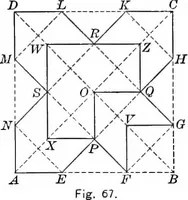 An illustration from A source book of problems for geometry, based upon industrial design and architectural ornament (1912)