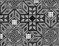 An illustration from A source book of problems for geometry, based upon industrial design and architectural ornament (1912)