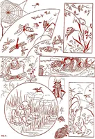 An illustration from Pottery; how it is made, its shape and decoration; practical instructions for painting on porcelain and all kinds of pottery with vitrifiable and common oil colors, with a full bibliography of standard works upon the ceramic art, and 42 illustrations (1878)