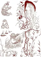 An illustration from Pottery; how it is made, its shape and decoration; practical instructions for painting on porcelain and all kinds of pottery with vitrifiable and common oil colors, with a full bibliography of standard works upon the ceramic art, and 42 illustrations (1878)