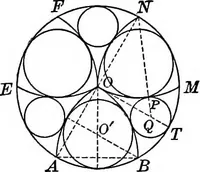 An illustration from Plane geometry, with problems and applications (1910)