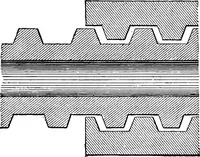 An illustration from Practical pattern making (1906)