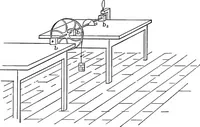 An illustration from The outlines of physics: an elementary text-book (1897)