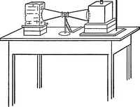 An illustration from The outlines of physics: an elementary text-book (1897)