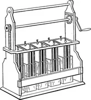 An illustration from The outlines of physics: an elementary text-book (1897)