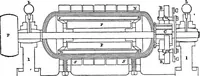 An illustration from Electric transmission of power : its present position and advantages (1879)