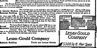 An illustration from Pushing your business : a textbook of advertising; giving practical advice on advertising for banks, trust companies, safe deposit companies, investment brokers, real estate dealers, insurance agents and all interested in promoting their business by judicious advertising (1911)