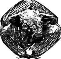 An illustration from Pushing your business : a textbook of advertising; giving practical advice on advertising for banks, trust companies, safe deposit companies, investment brokers, real estate dealers, insurance agents and all interested in promoting their business by judicious advertising (1911)