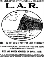 An illustration from Pushing your business : a textbook of advertising; giving practical advice on advertising for banks, trust companies, safe deposit companies, investment brokers, real estate dealers, insurance agents and all interested in promoting their business by judicious advertising (1911)
