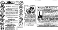 An illustration from Pushing your business : a textbook of advertising; giving practical advice on advertising for banks, trust companies, safe deposit companies, investment brokers, real estate dealers, insurance agents and all interested in promoting their business by judicious advertising (1911)