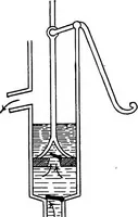 An illustration from The elements of applied mathematics including kinetics, statics, and hydrostatics (1894)