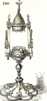 An illustration from A guide to the knowledge of pottery, porcelain, and other objects of vertu : comprising an illustrated catalogue of the Bernal collection of works of art, with the prices at which they were sold by auction, and the names of the present possessors. To which are added an introductory essay on pottery and porcelain, and an engraved list of marks and monograms (1862)