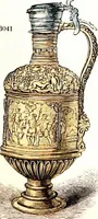 An illustration from A guide to the knowledge of pottery, porcelain, and other objects of vertu : comprising an illustrated catalogue of the Bernal collection of works of art, with the prices at which they were sold by auction, and the names of the present possessors. To which are added an introductory essay on pottery and porcelain, and an engraved list of marks and monograms (1862)