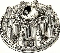 An illustration from A guide to the knowledge of pottery, porcelain, and other objects of vertu : comprising an illustrated catalogue of the Bernal collection of works of art, with the prices at which they were sold by auction, and the names of the present possessors. To which are added an introductory essay on pottery and porcelain, and an engraved list of marks and monograms (1862)